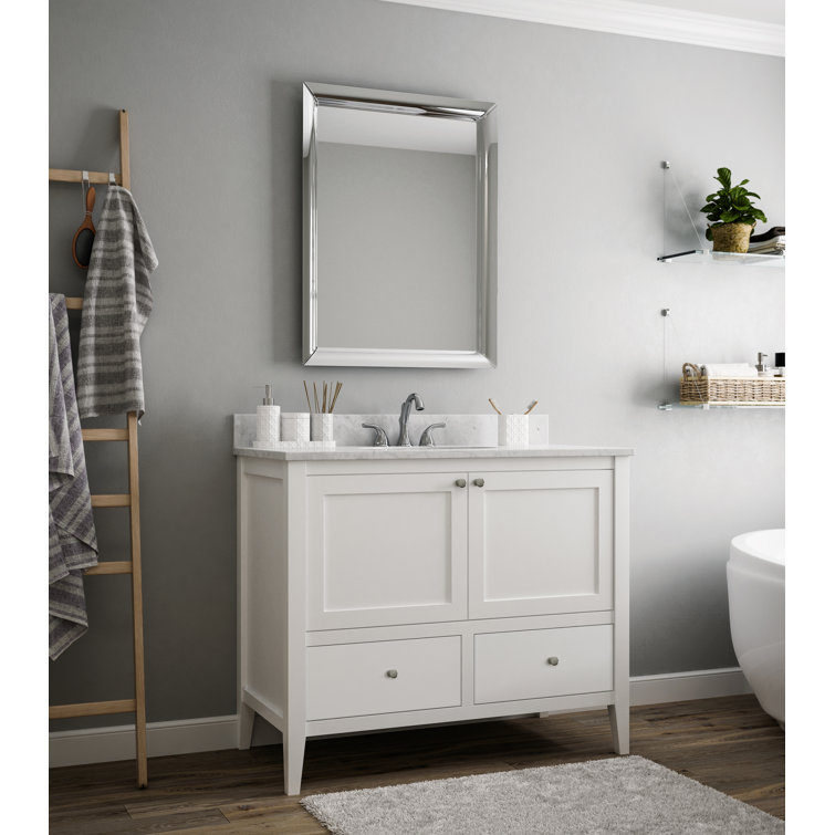 Beachcrest Home Galveston 42" Single Bathroom Vanity Base Only